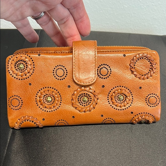 Vilenca Holland | Cognac Leather Wallet - Picture 14 of 14